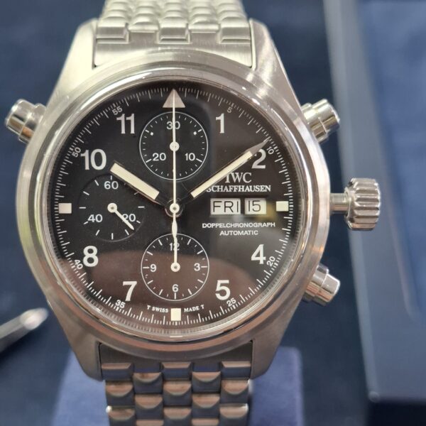 (1998) IWC Doppelchronograph steel 42mm