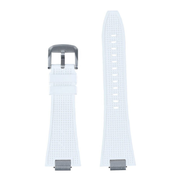 PRX40 Rubber Watch Strap to Fit Tissot - White