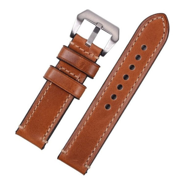 Leather Watch Strap to Fit Panerai - Light Brown